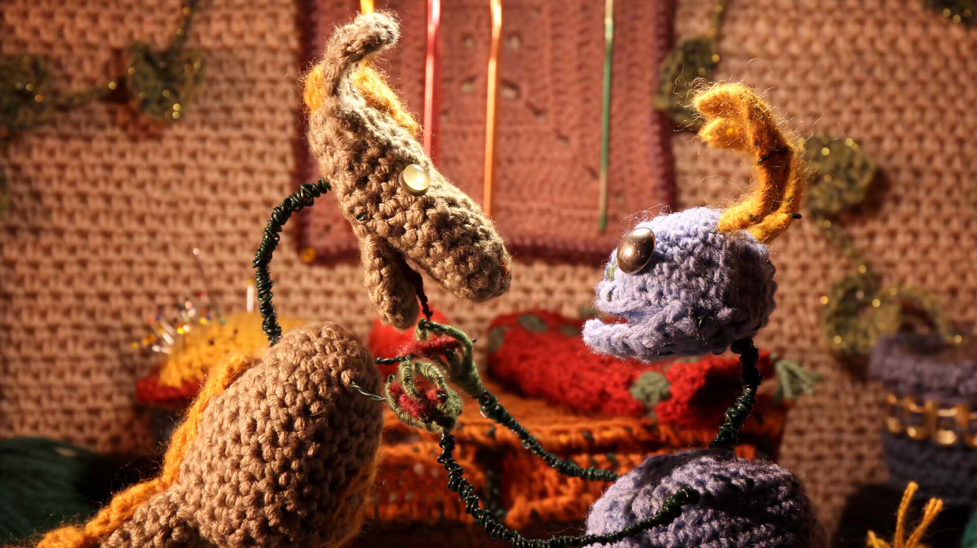 From Plush and Wire